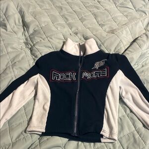 “Rock More” y2k Zip- Up Jacket